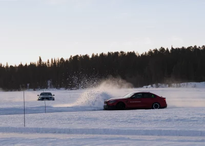 BMW Ice Training Plus und Max in Schweden